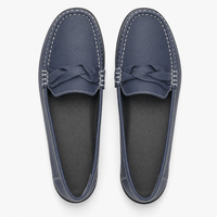 Gentry Morris Knotted Leather Loafers Slip On