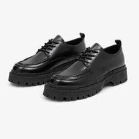 Gentry Morris Lace Up Chunky Mens Loafers