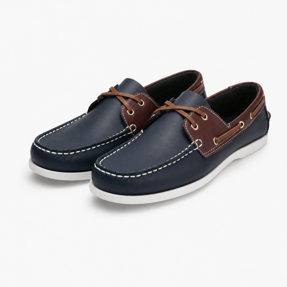 Gentry Morris Lace Up Mens Loafers Brown