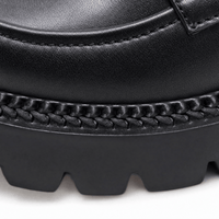 Gentry Morris Lace Up Platform Loafers Chunky