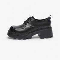 Gentry Morris Lace Up Platform Loafers Chunky