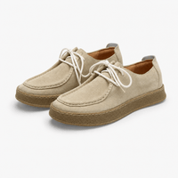 Gentry Morris Lace Up Suede Loafers