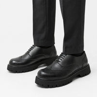 Gentry Morris Laced Platform Loafers Chunky Sole