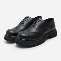 Gentry Morris Laced Platform Loafers Chunky Sole