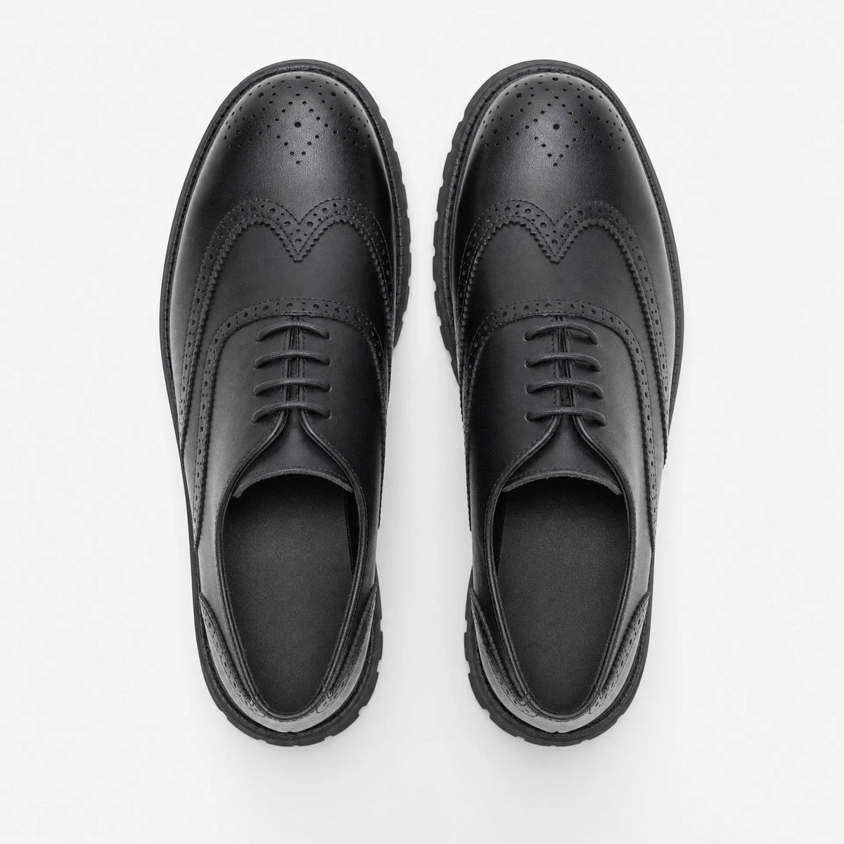 Gentry Morris Laced Platform Loafers Chunky Sole