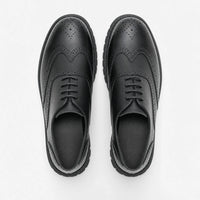 Gentry Morris Laced Platform Loafers Chunky Sole