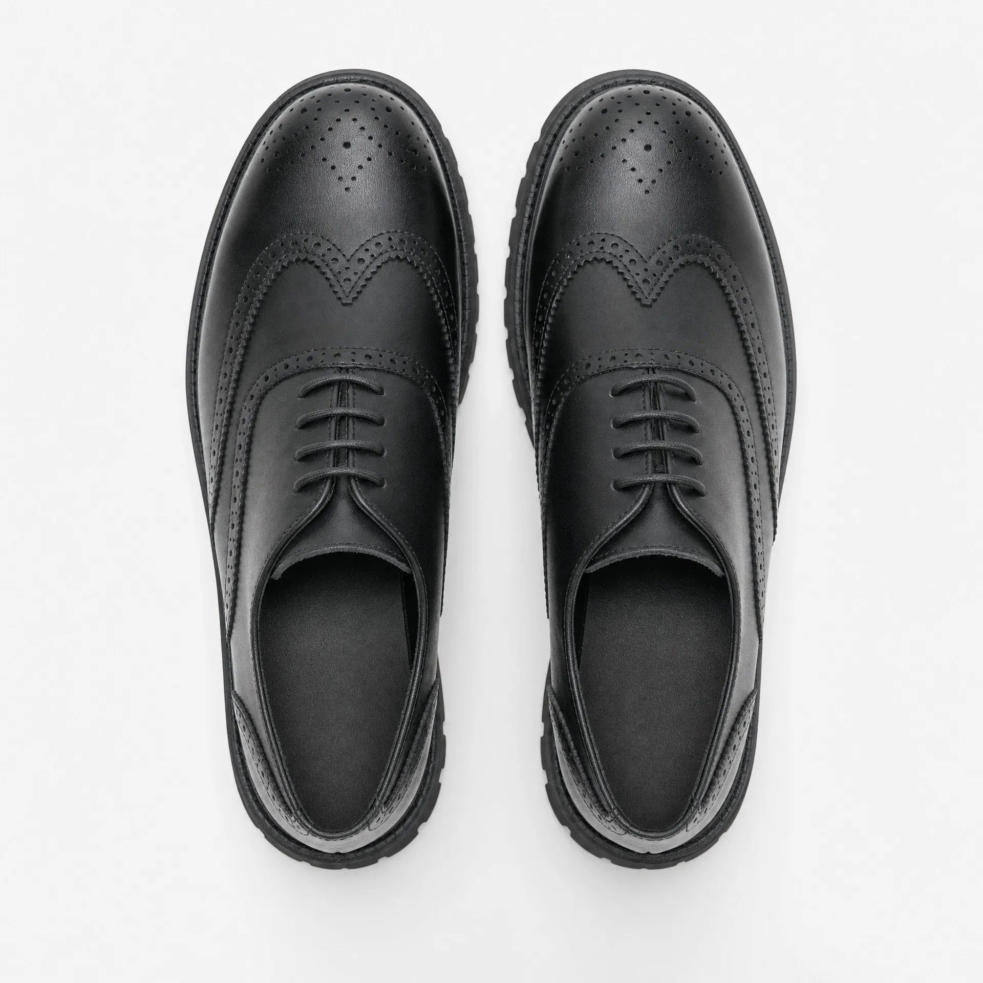 Gentry Morris Laced Platform Loafers Chunky Sole