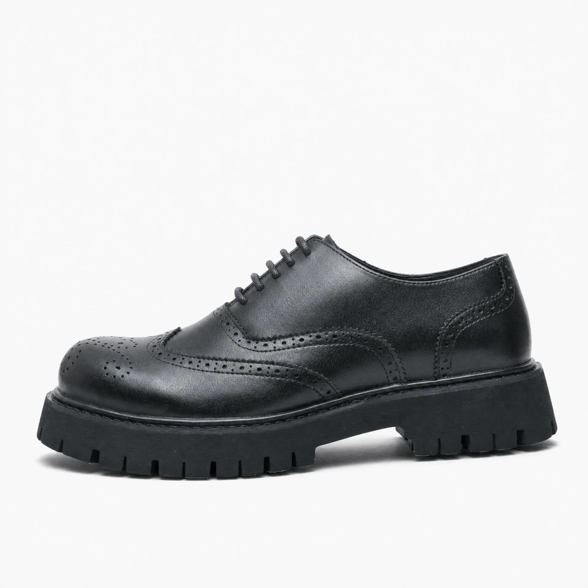 Gentry Morris Laced Platform Loafers Chunky Sole