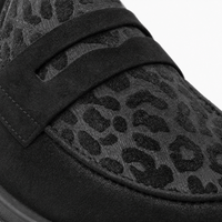 Gentry Morris Leopard Chunky Loafers Detail
