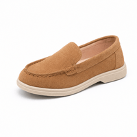 Gentry Morris Light Brown / 21 Brown Slip On Loafers Stitched