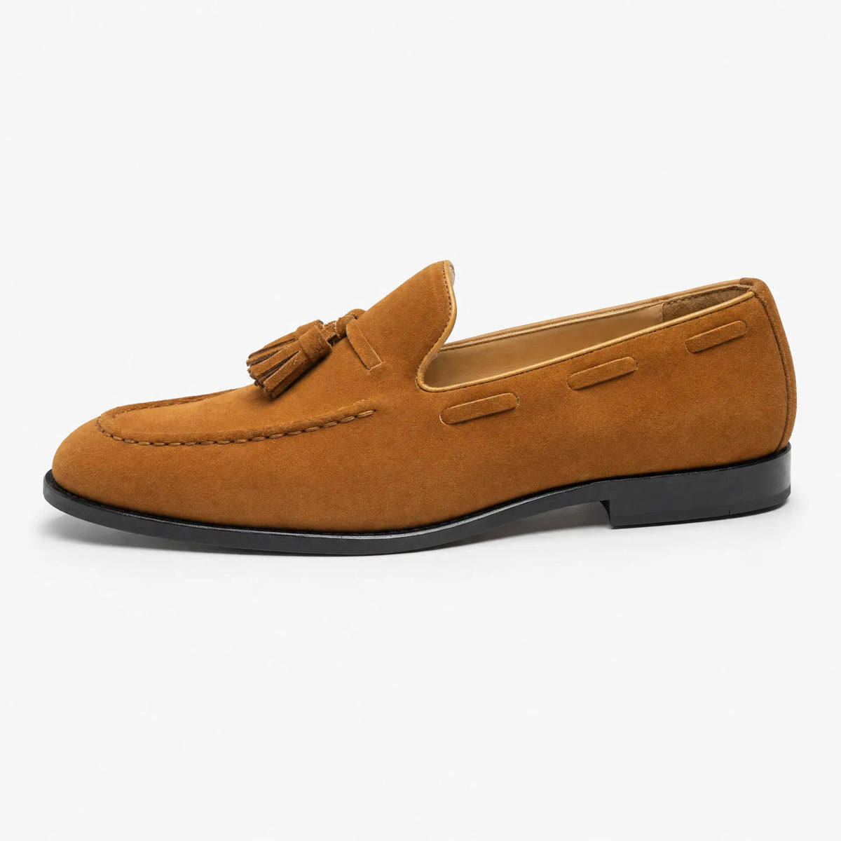 Gentry Morris Mens Suede Tassel Loafers