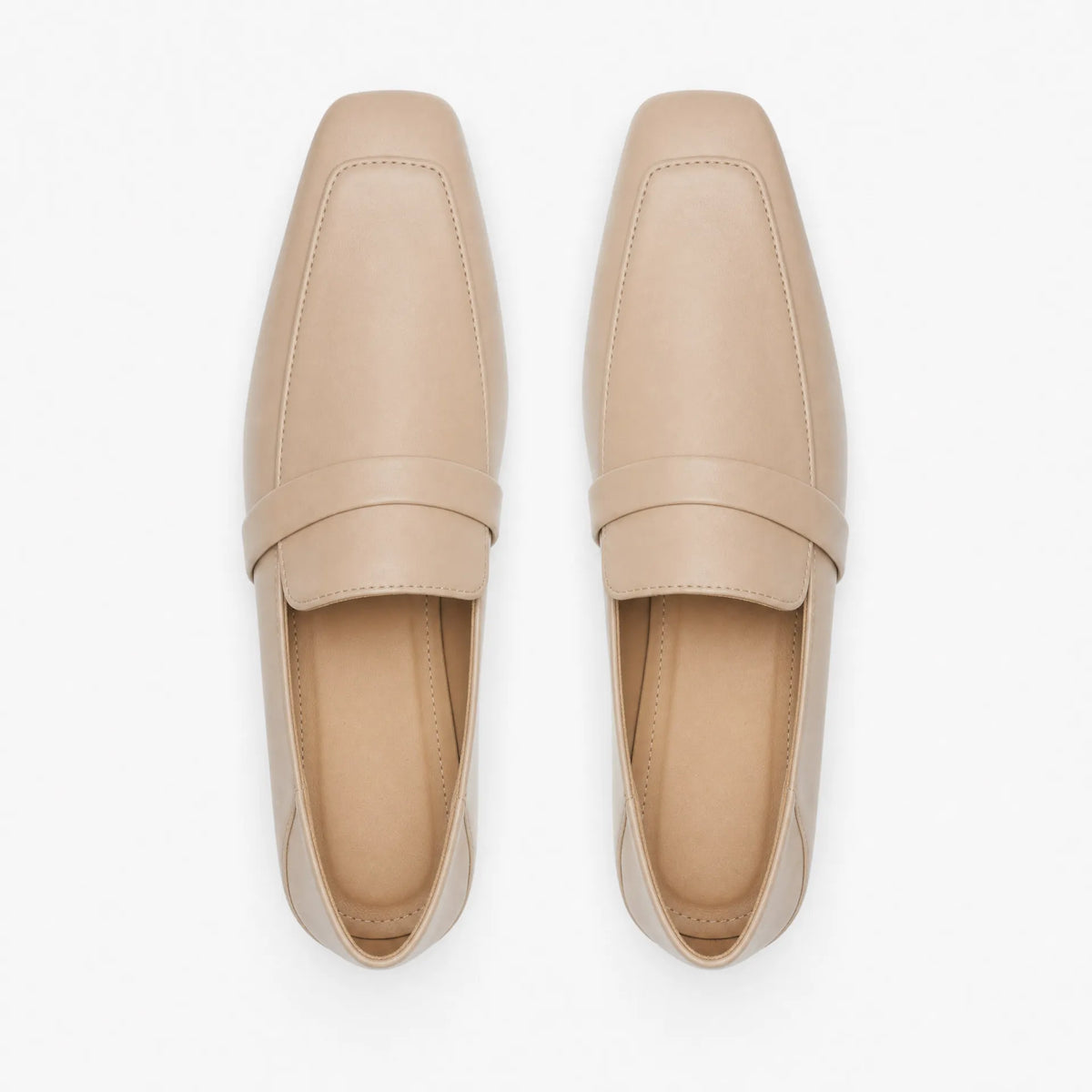 Gentry Morris Open Back Square Toe Loafers