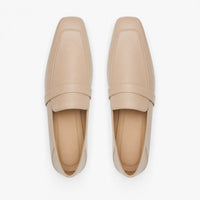 Gentry Morris Open Back Square Toe Loafers