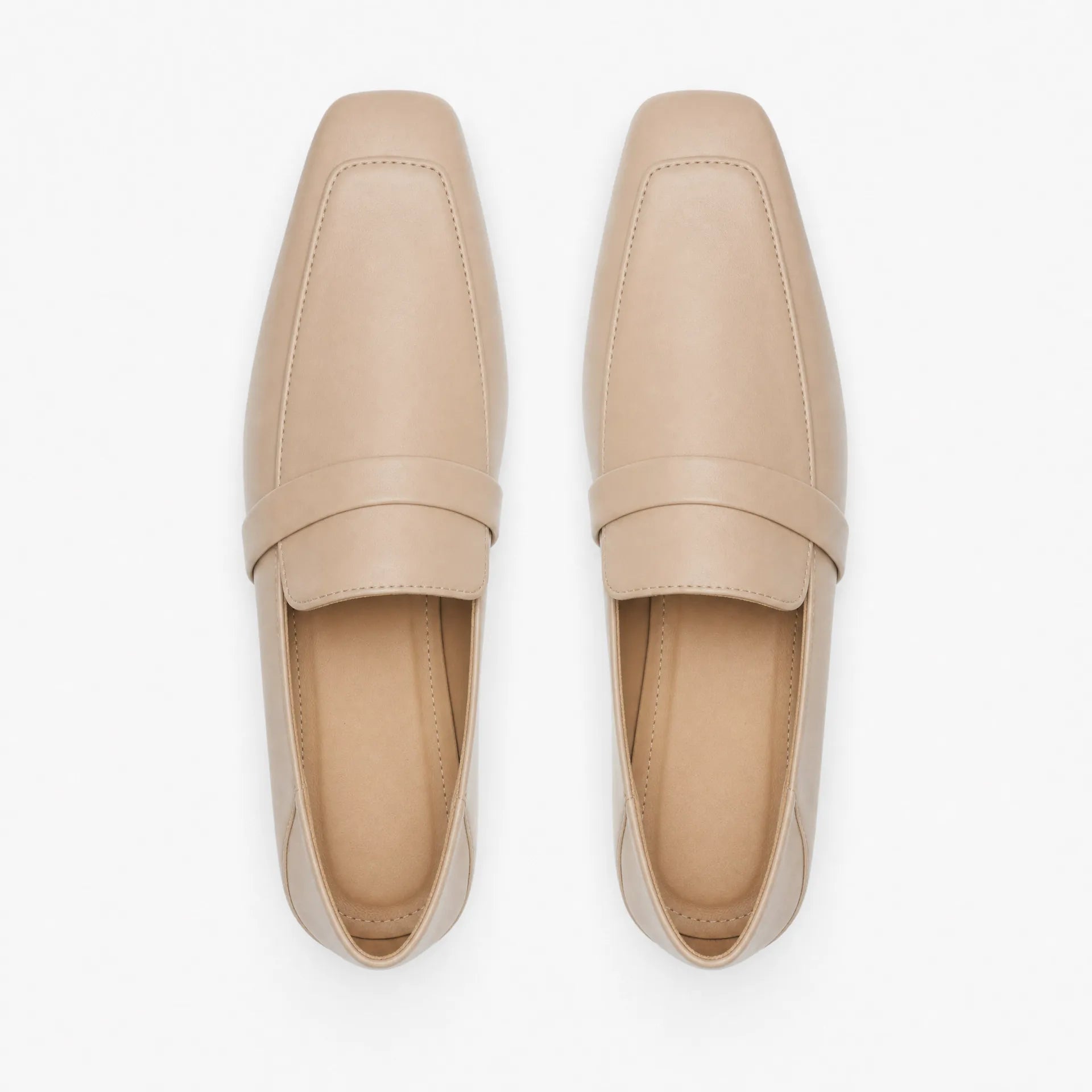 Gentry Morris Open Back Square Toe Loafers