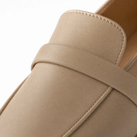 Gentry Morris Open Back Square Toe Loafers