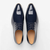 Gentry Morris Patent Mens Loafers Square Toe