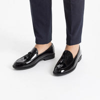 Gentry Morris Patent Tassel Loafers Boys