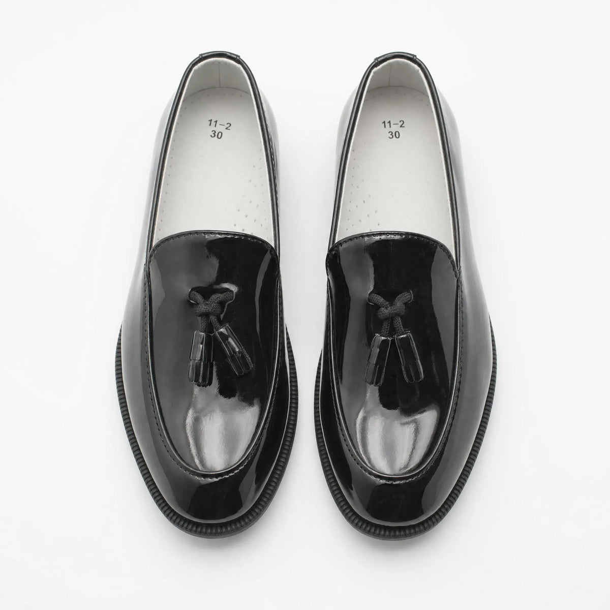 Gentry Morris Patent Tassel Loafers Boys
