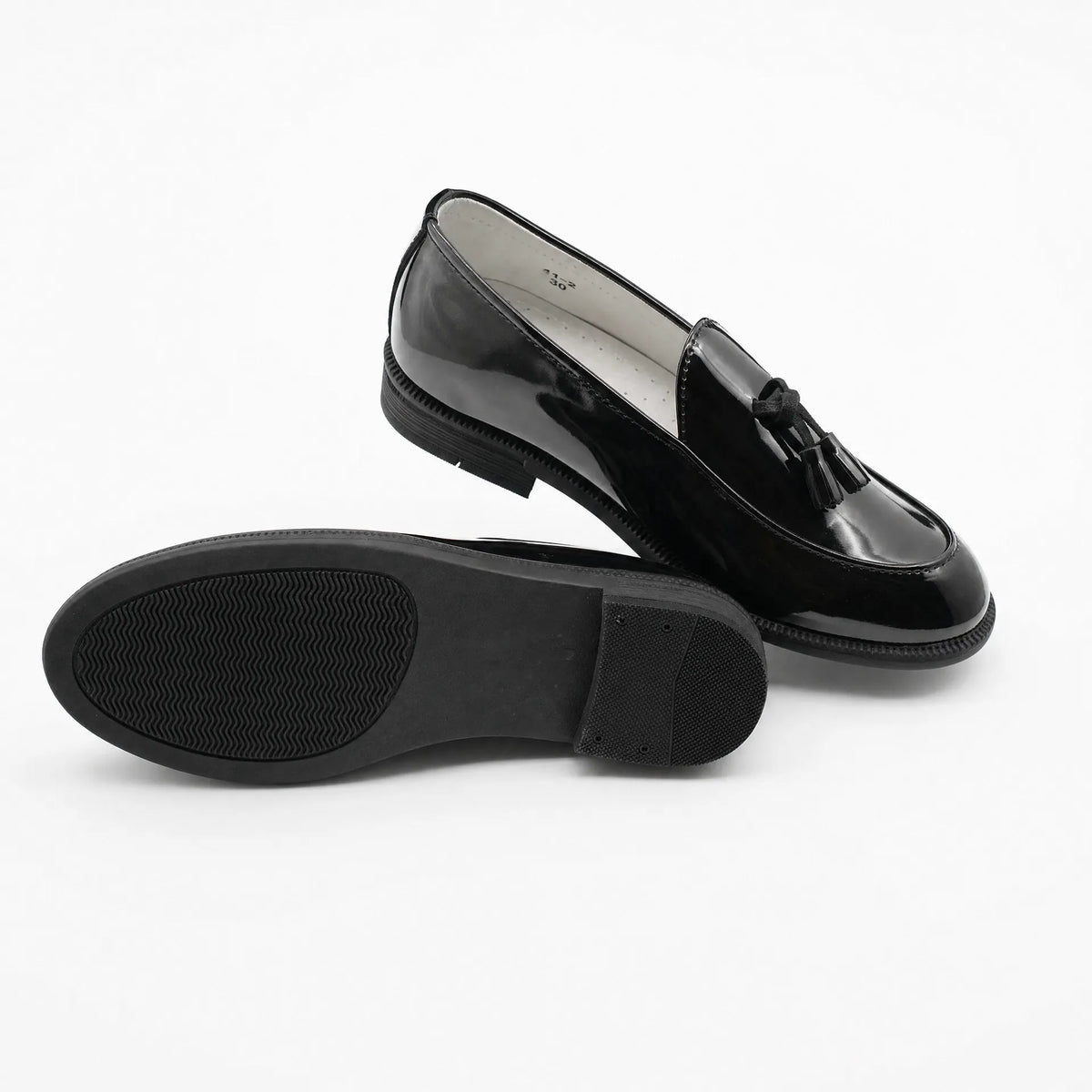 Gentry Morris Patent Tassel Loafers Boys