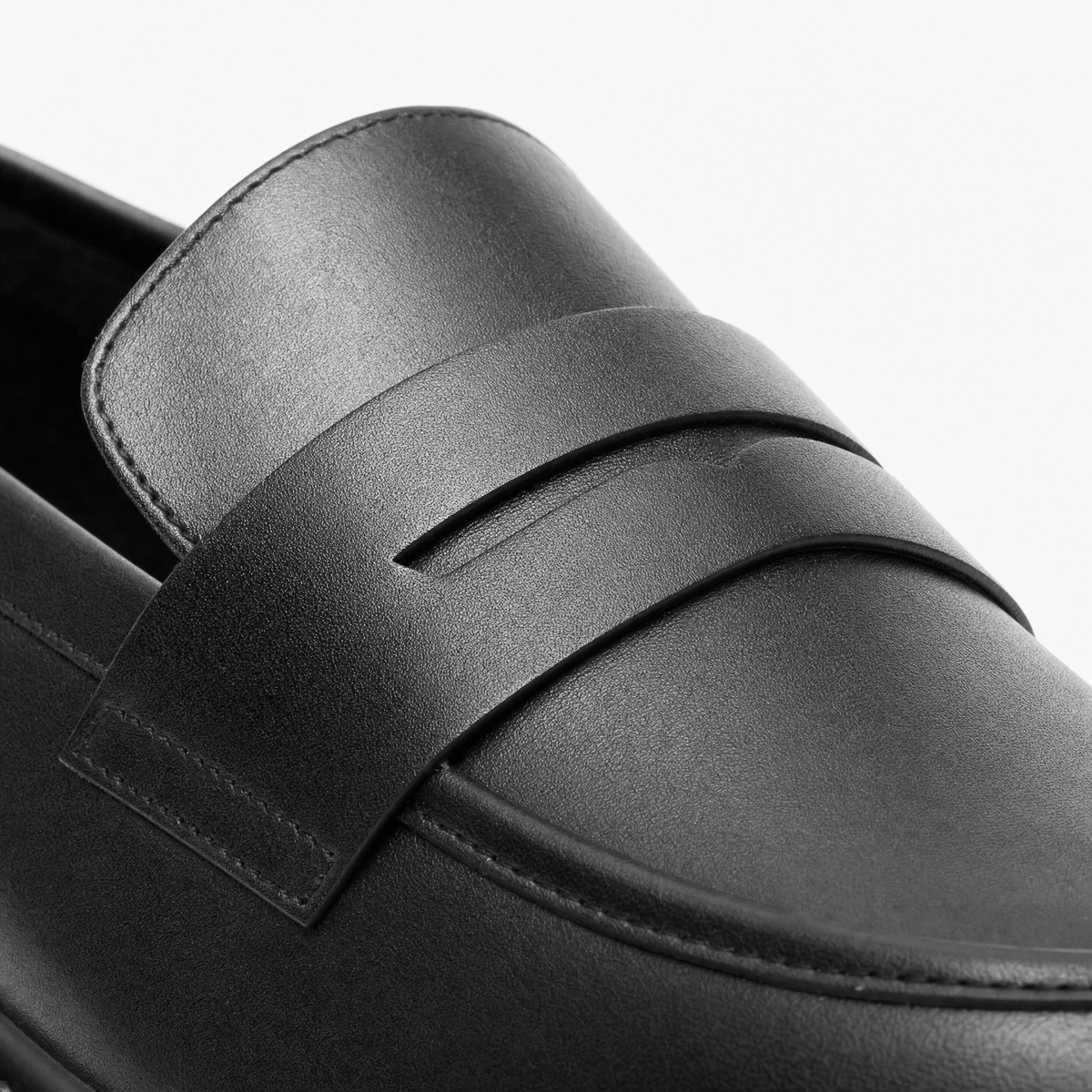Gentry Morris Penny Chunky Loafers Block Heel