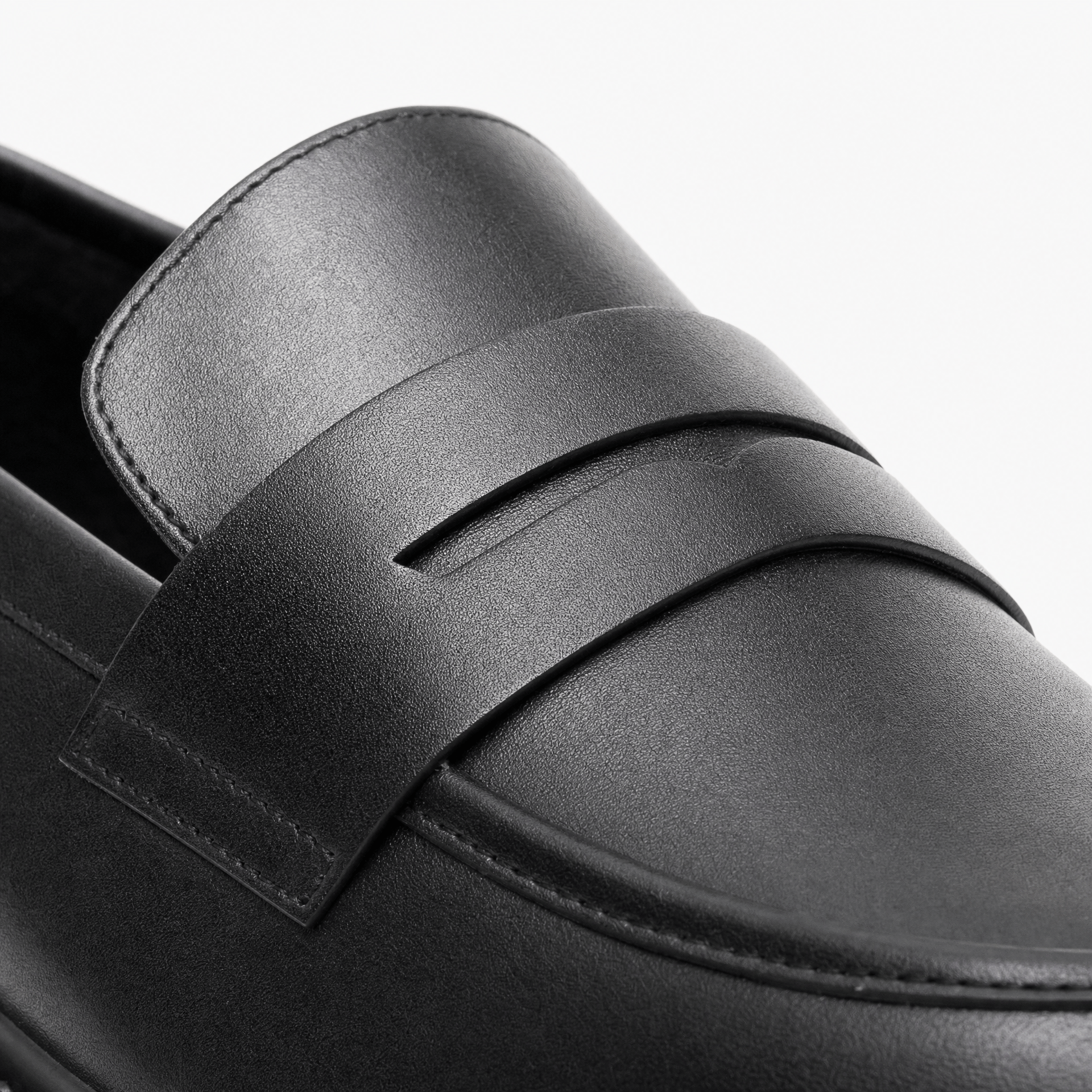 Gentry Morris Penny Chunky Loafers Block Heel