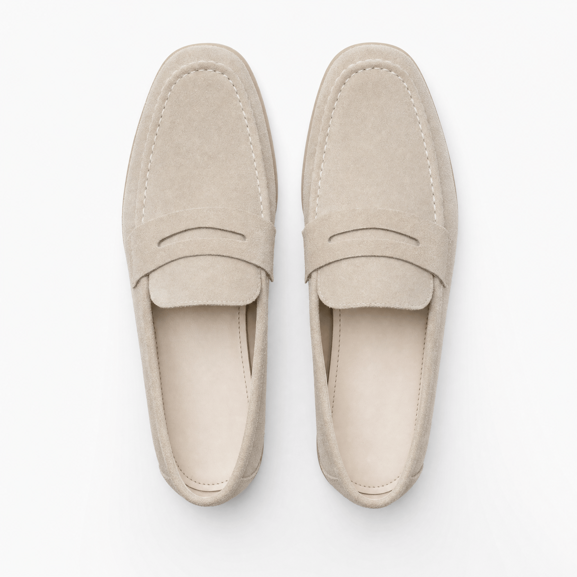Gentry Morris Penny Loafers Mens Suede