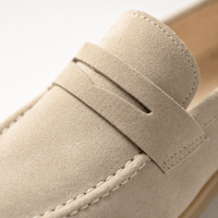 Gentry Morris Penny Loafers Mens Suede