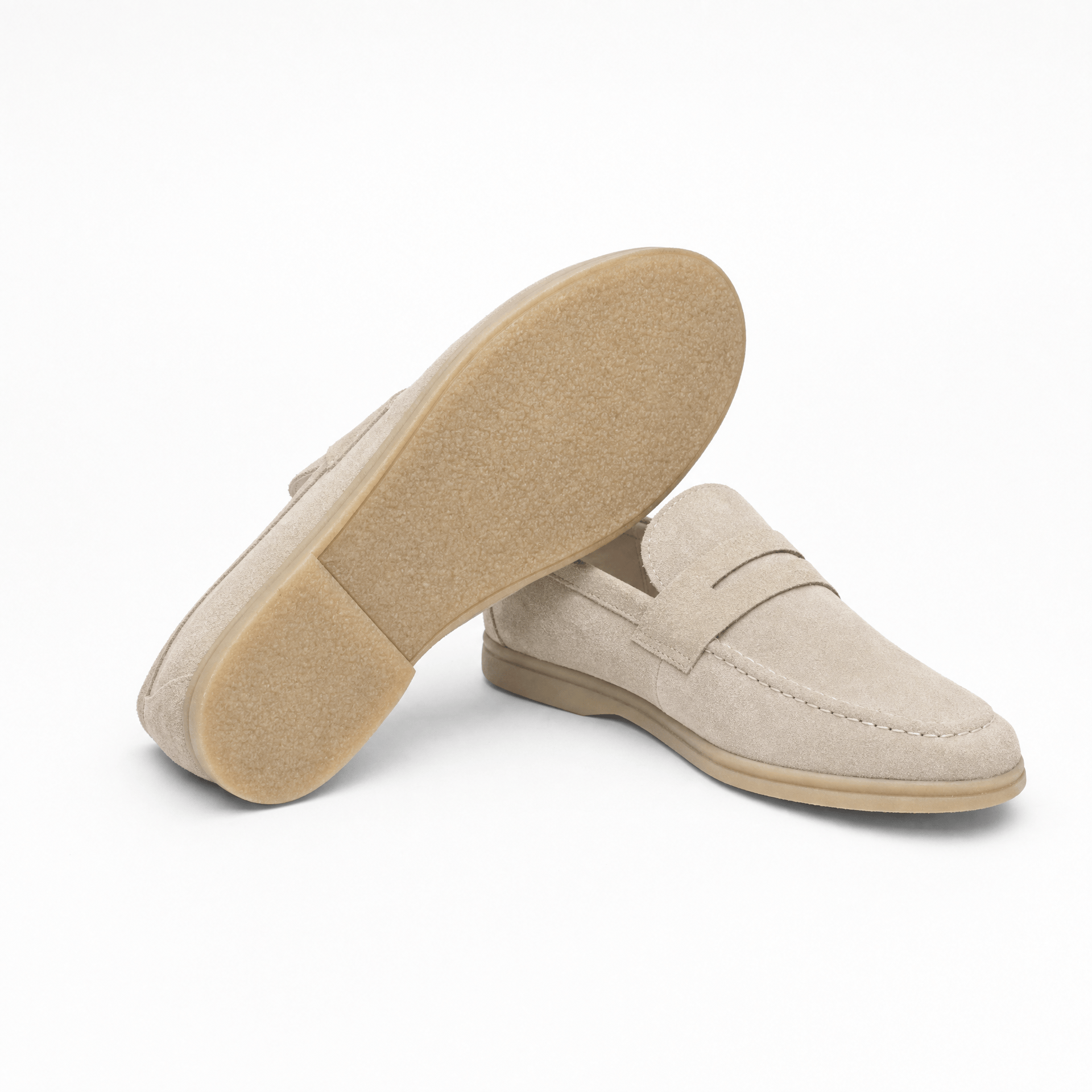 Gentry Morris Penny Loafers Mens Suede