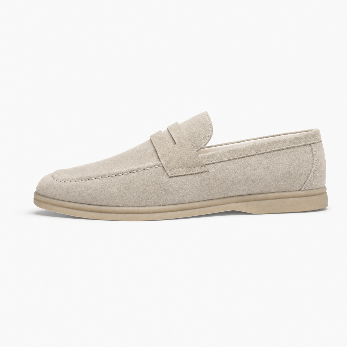 Gentry Morris Penny Loafers Mens Suede