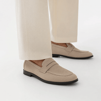 Gentry Morris Penny Loafers Mens Suede Smart