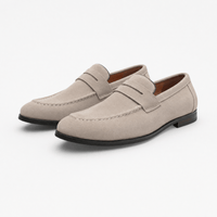 Gentry Morris Penny Loafers Mens Suede Smart