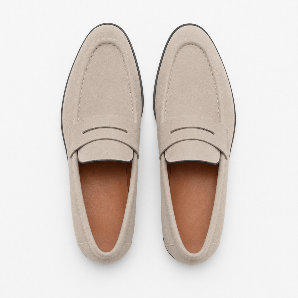 Gentry Morris Penny Loafers Mens Suede Smart