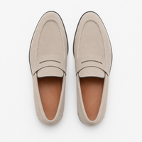 Gentry Morris Penny Loafers Mens Suede Smart