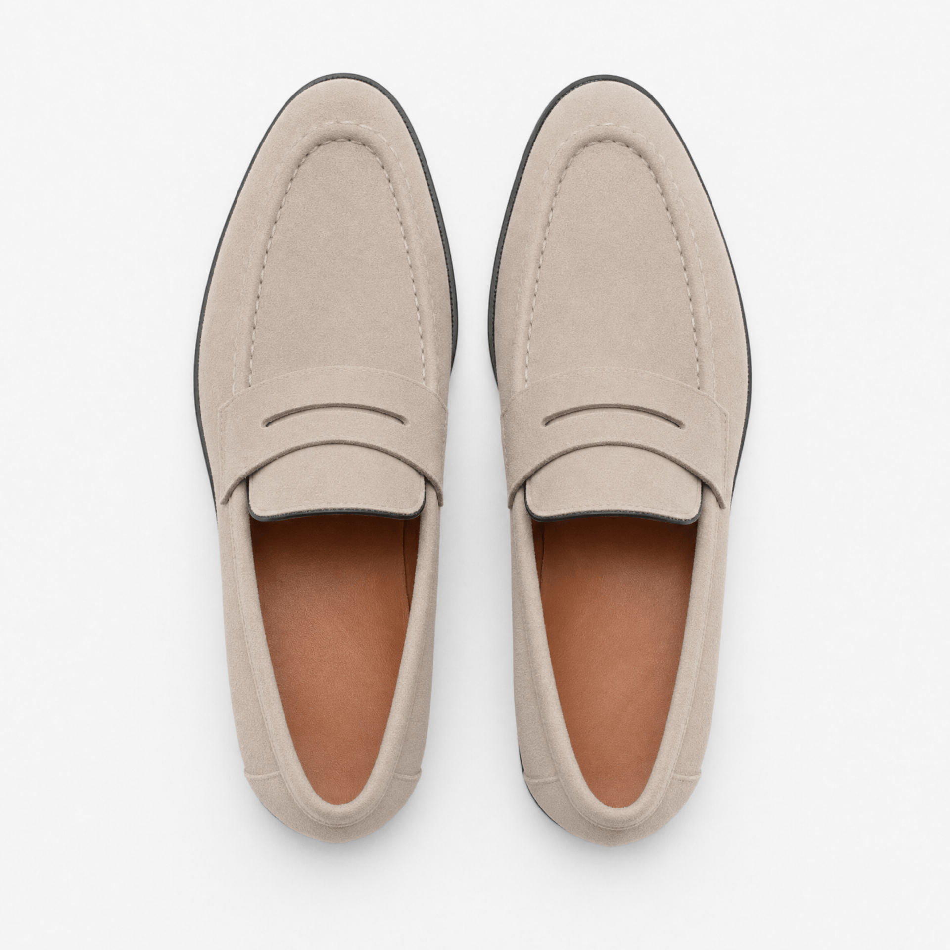 Gentry Morris Penny Loafers Mens Suede Smart
