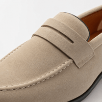 Gentry Morris Penny Loafers Mens Suede Smart