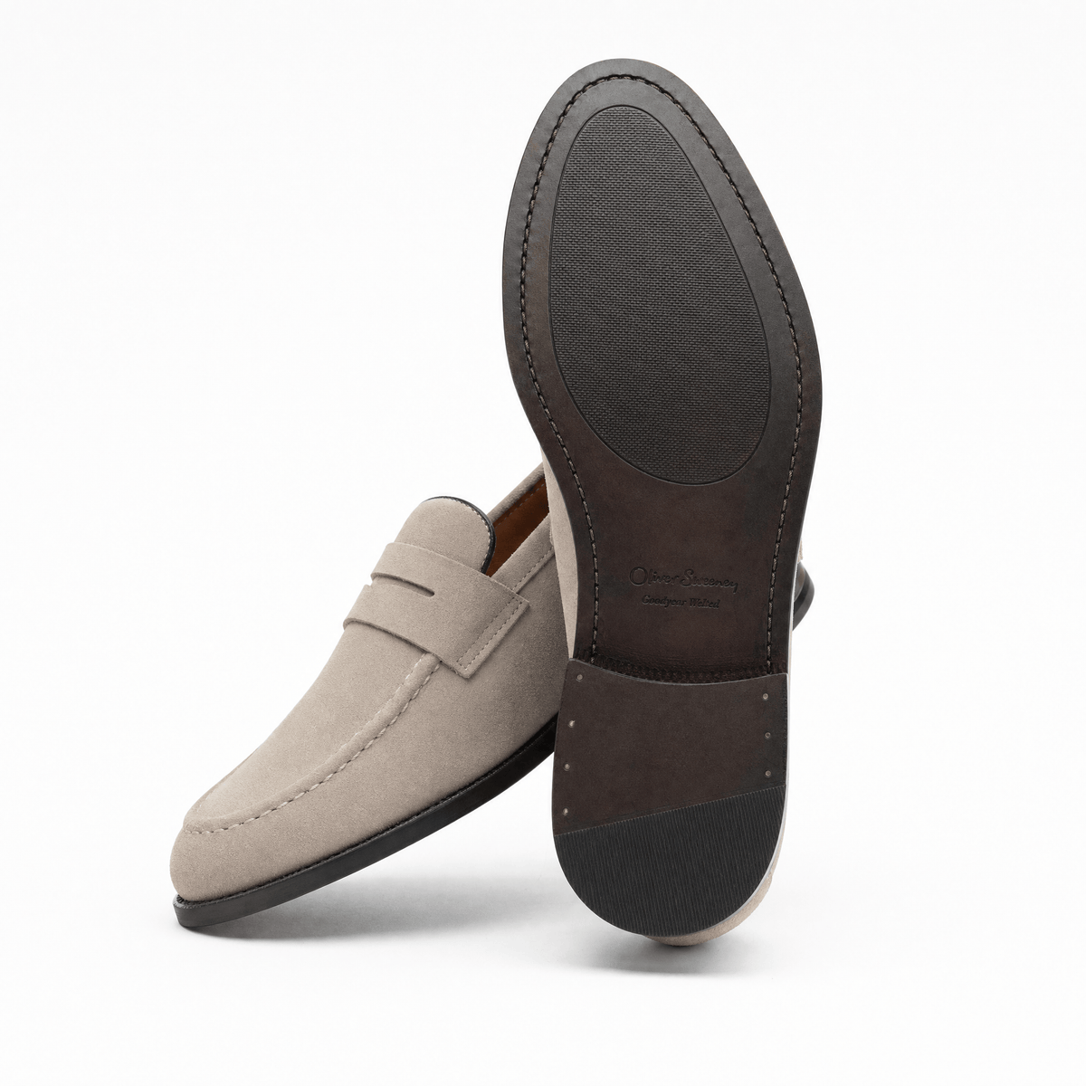 Gentry Morris Penny Loafers Mens Suede Smart