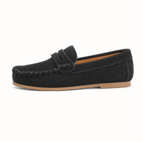 Gentry Morris Penny Stitch Suede Loafers Kids