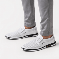 Gentry Morris Perforated Mens Loafers Slip On