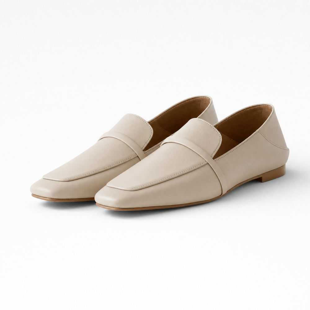 Gentry Morris Square Toe Loafers Flat