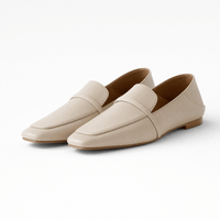 Gentry Morris Square Toe Loafers Flat