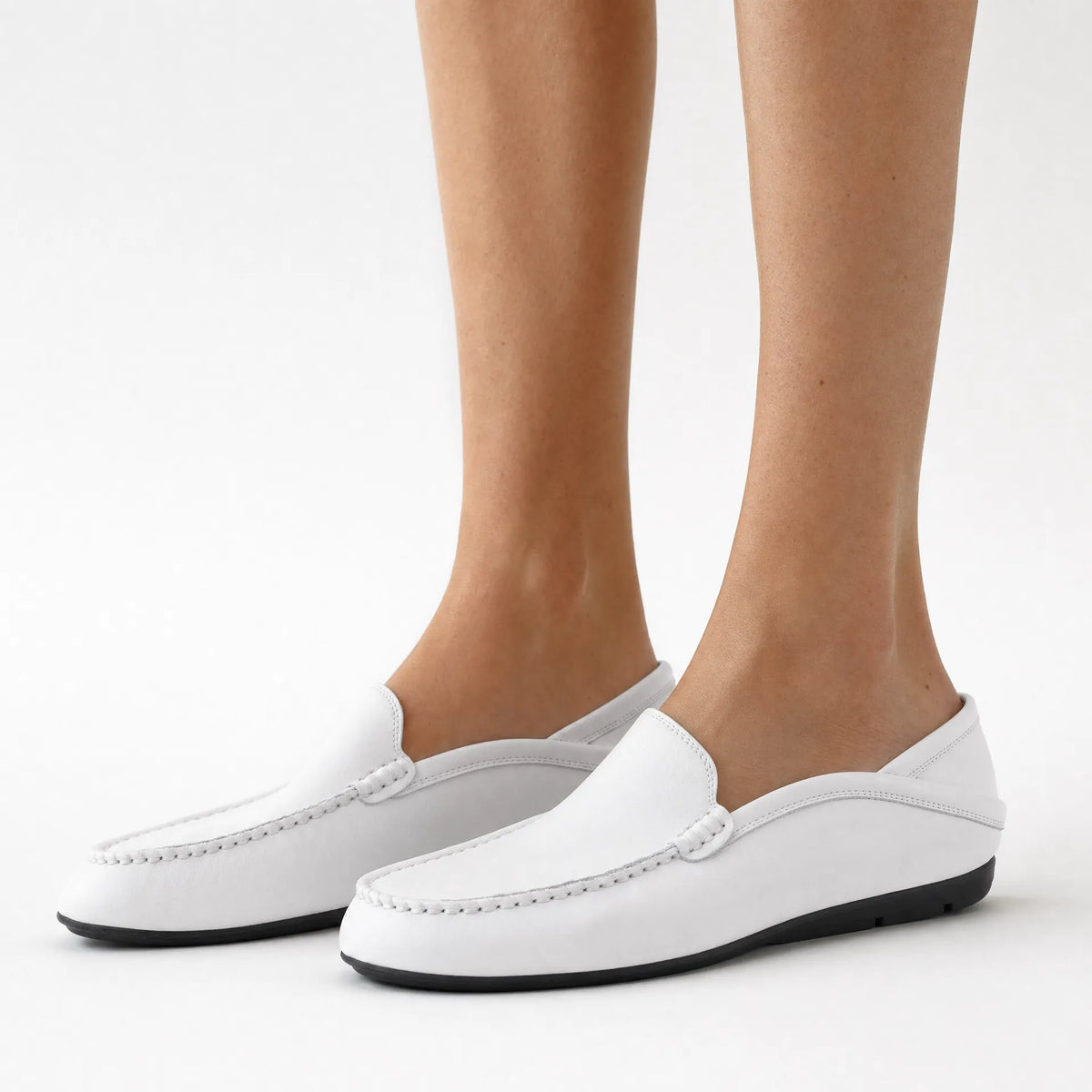 Gentry Morris Stitched Driving Mens Loafers