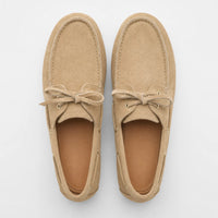 Gentry Morris Suede Loafers Lace Detail