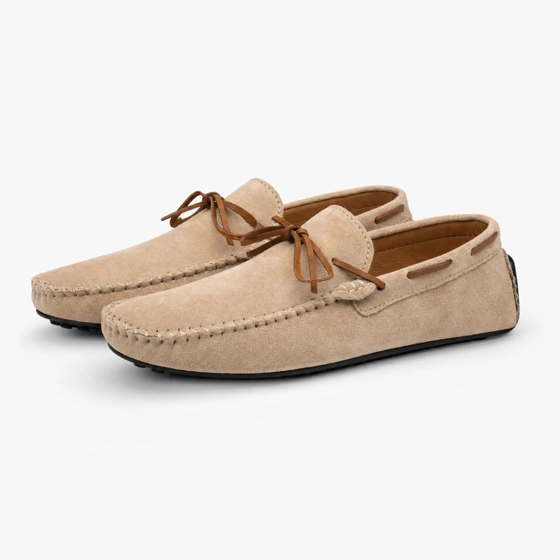 Gentry Morris Suede Loafers Mens Boat Laces