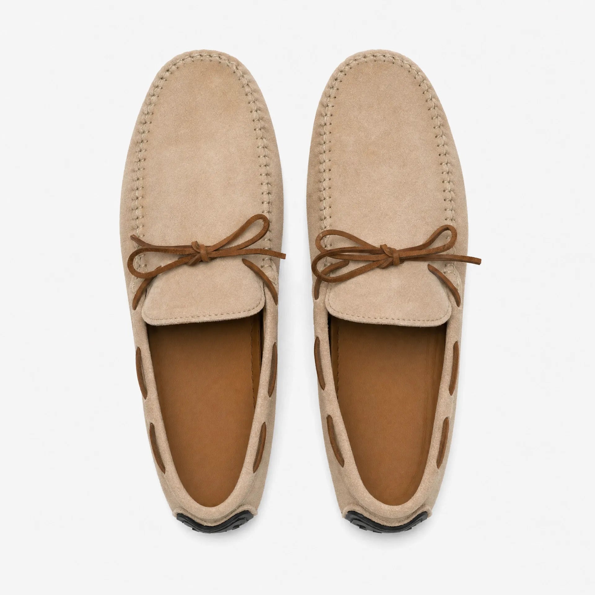 Gentry Morris Suede Loafers Mens Boat Laces