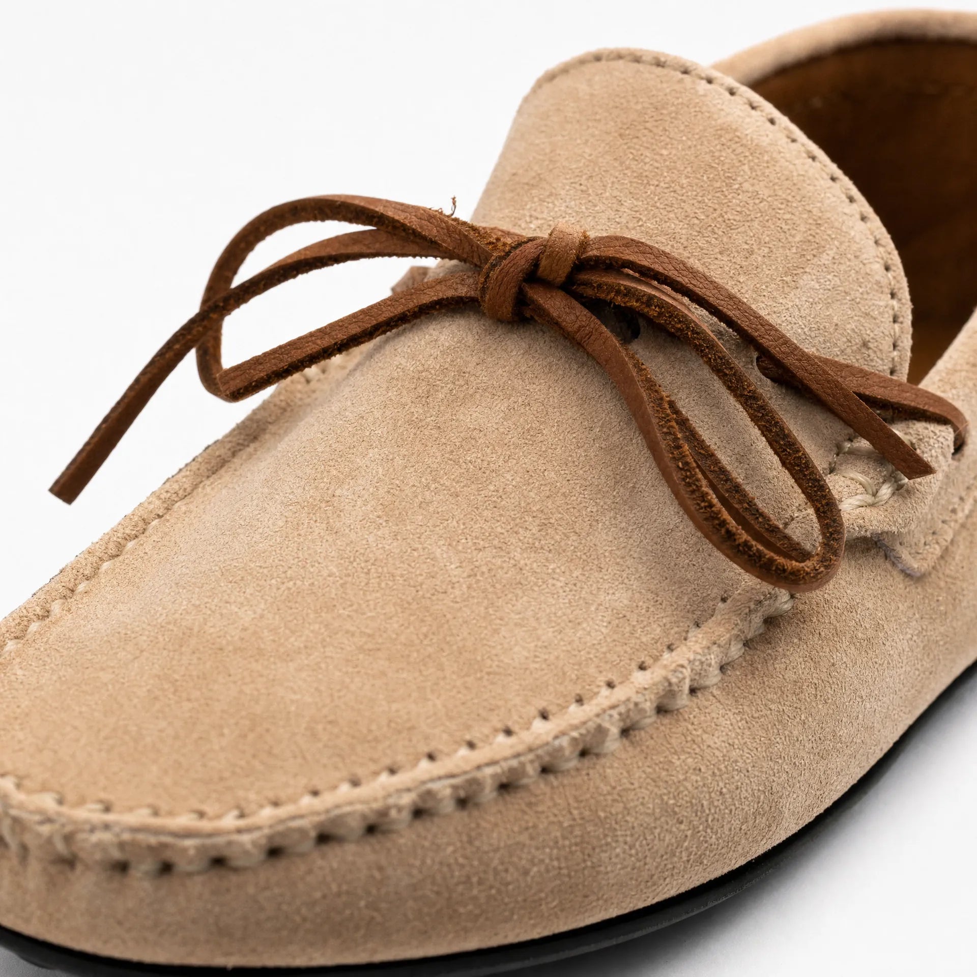 Gentry Morris Suede Loafers Mens Boat Laces