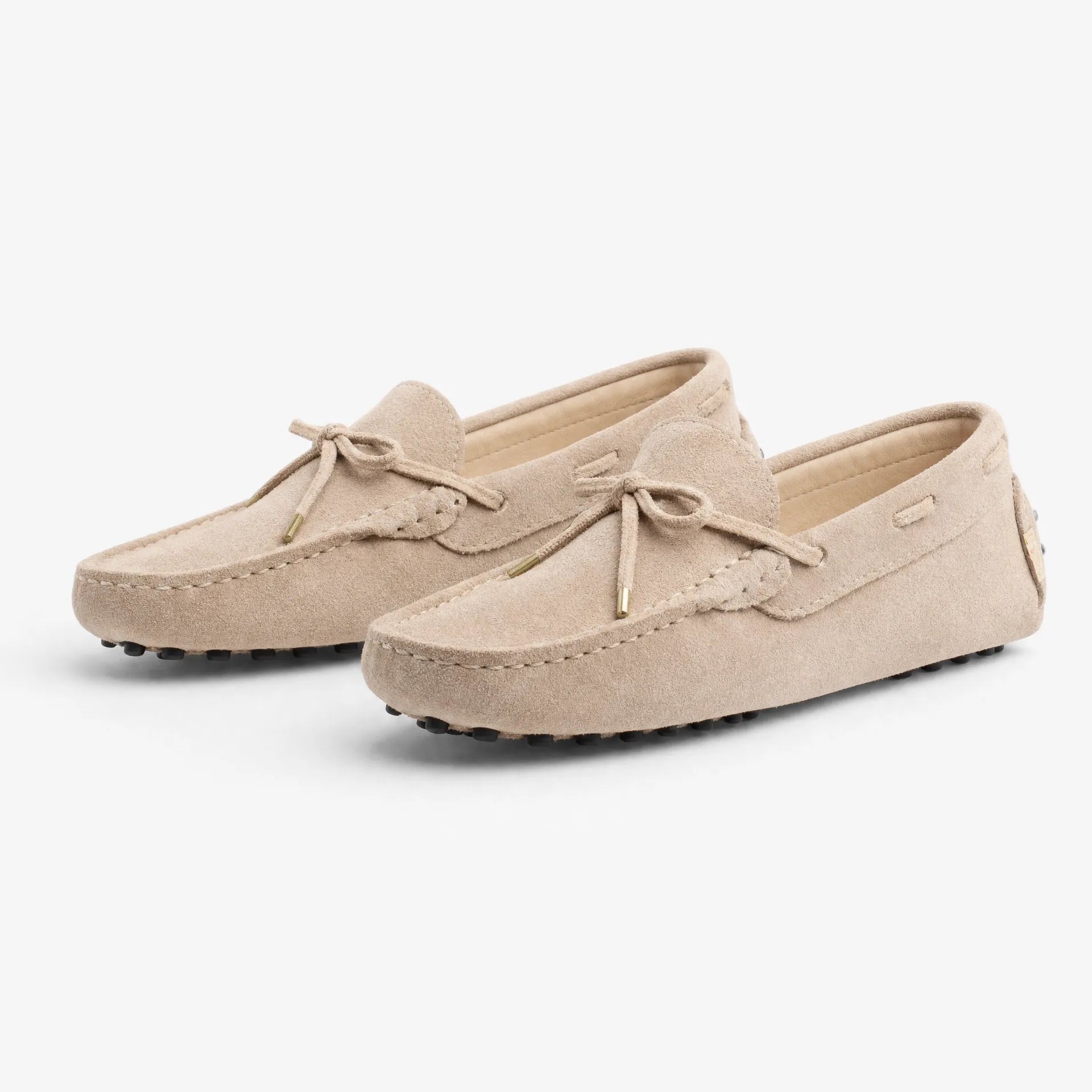 Gentry Morris Suede Loafers Women Flat