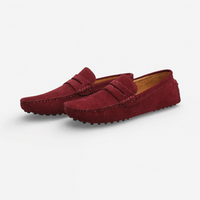 Gentry Morris Suede Penny Loafers Flat