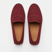Gentry Morris Suede Penny Loafers Flat