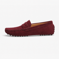 Gentry Morris Suede Penny Loafers Flat