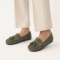 Gentry Morris Suede Tassel Loafers Boys Driving